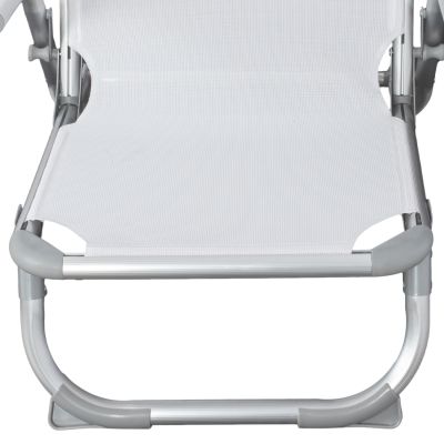 Chair for the beach HM5053.03 Heavy type White Aluminum 56x70x66cm.