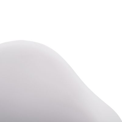 Armchair with wooden legs and white seat Mirto HM005.01 64x60x81 cm