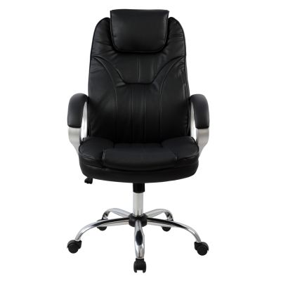 Manager's office chair HM1025.01 with chromed base 65x71x106,5 cm.