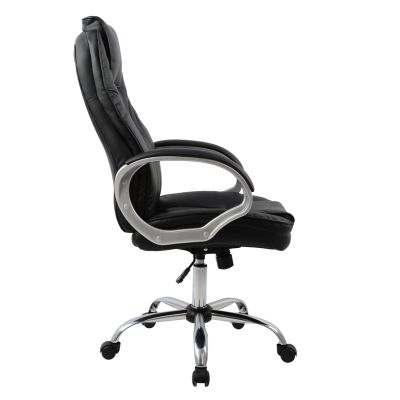 Manager's office chair HM1025.01 with chromed base 65x71x106,5 cm.