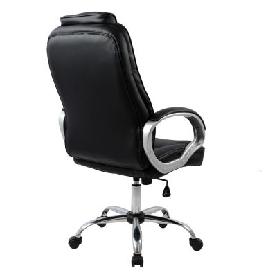 Manager's office chair HM1025.01 with chromed base 65x71x106,5 cm.