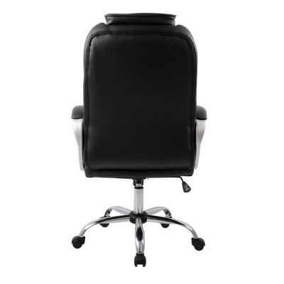 Manager's office chair HM1025.01 with chromed base 65x71x106,5 cm.