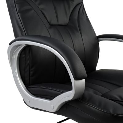 Manager's office chair HM1025.01 with chromed base 65x71x106,5 cm.