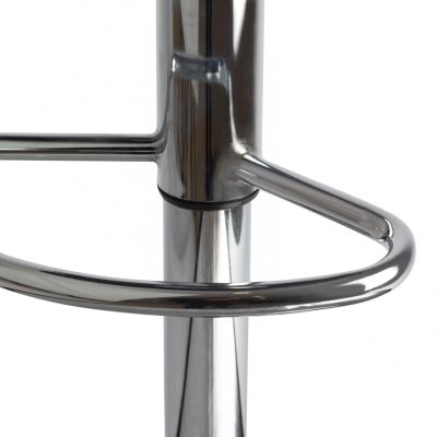 Bar Stool HM201.02 White PU with gas lift 45χ45χ82