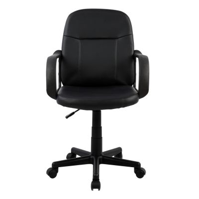 Office chair HM1005 with arms Black PU