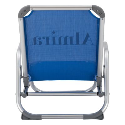 Chair for the beach HM5053.01 Heavy type Blue Aluminum 56x70x66 cm.