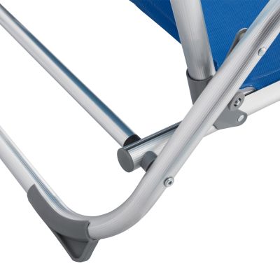 Chair for the beach HM5053.01 Heavy type Blue Aluminum 56x70x66 cm.