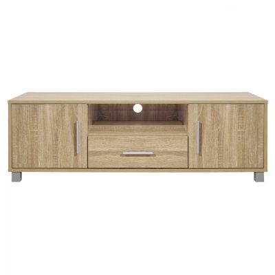 TV FURNITURE MACIE HM2203.02 MELAMINE IN SONAMA 120x40x39Hcm.