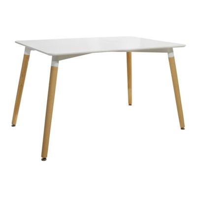 Комплект трапезна маса 5 части Маса minimal 120x80- Twist White HM10080.01