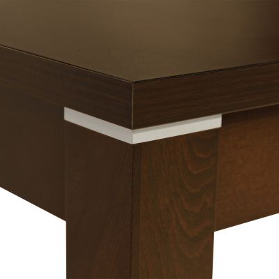 Dining Table TABITHA 150+(44)x90x75 cm EXTENDABLE wooden walnut HM0066.01