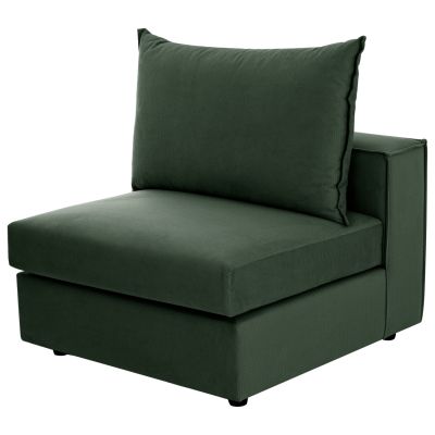 CORNER SOFA MONZA HM3256.17 INTERCHANGEABLE GREEN 265x195x98