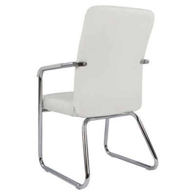 Conference chair HM1021.02 White 55,5x67,5x94 cm