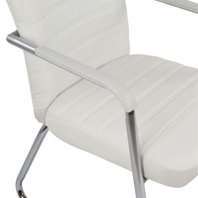 Conference chair HM1021.02 White 55,5x67,5x94 cm