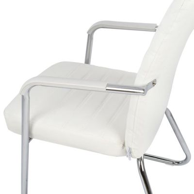 Conference chair HM1021.02 White 55,5x67,5x94 cm