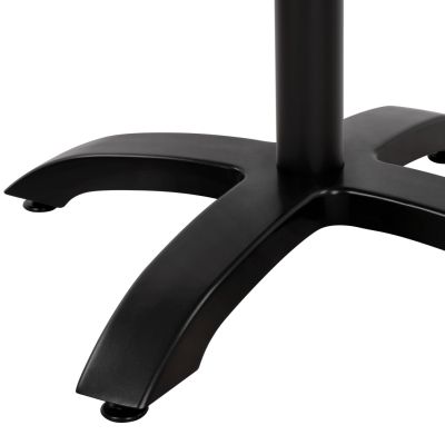 Cast Iron base Bar Black 62x62x108 HM417