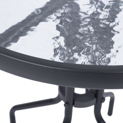 Table Metallic Lima Grey '60x68cm HM5079.01