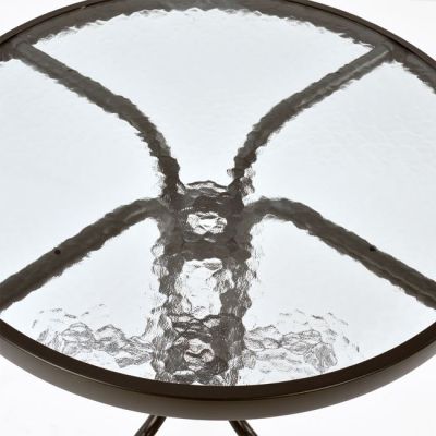 Table Metallic Lima Brown '60x70cm HM5079.02