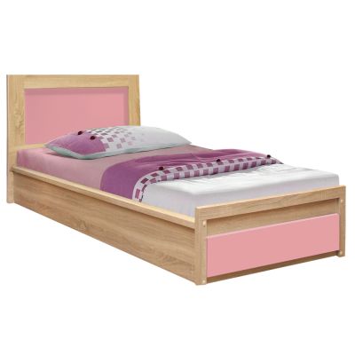Bed with drawer Playroom HM330.02 Sonama-Pink 90x190cm
