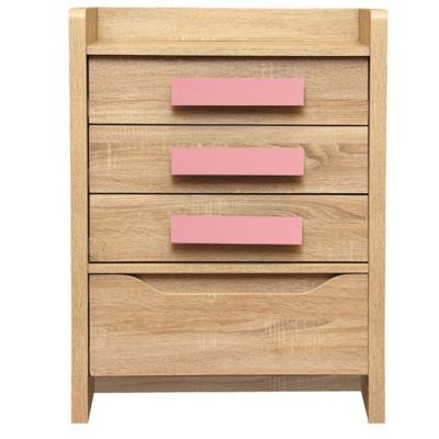 Drawer Playroom Sonama-Pink HM10217.03 63Χ40Χ80cm