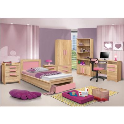 Drawer Playroom Sonama-Pink HM10217.03 63Χ40Χ80cm