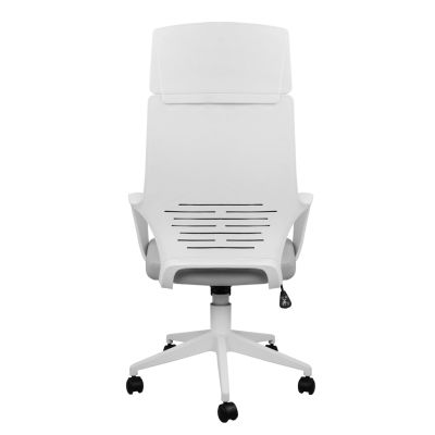 Office chair HM1054.21 Grey and White frame 64x61x126 cm