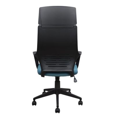 Office chair HM1054.06 Grey-Light blue and Black base 64x61x126 cm