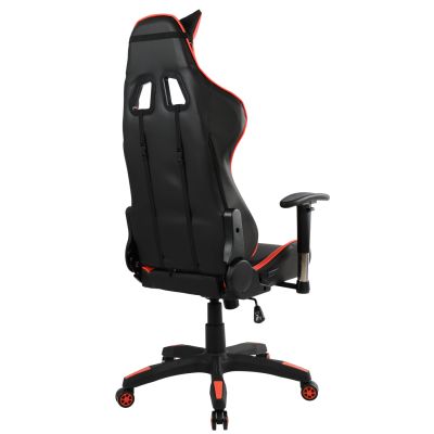 Office Gaming chair HM1056.01 Racing Black and Red PU 67x70x134 cm