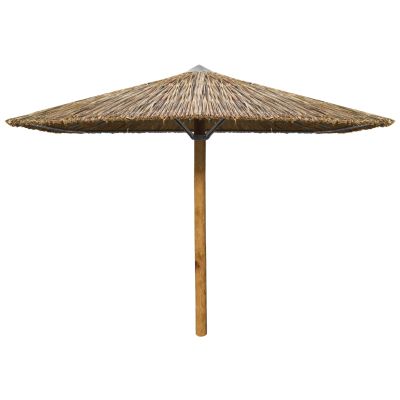Straw Umbrella 2.5x2.5 with pine pole HM5410