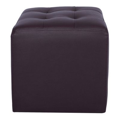 Stool With PU Brown Punk HM264.03 37x37x35cm