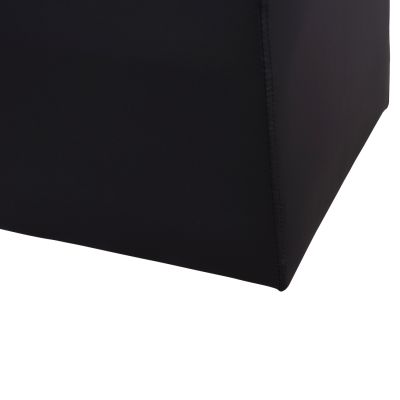 Stool 37x37x35cm With PU black Punk HM264.01
