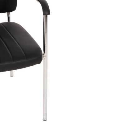 Conference chair with arms HM1070.01 Black 56,5x59x85 cm
