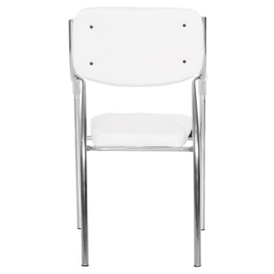 Conference office chair OBERON HM1018.02 White PU 51x52x88Hcm