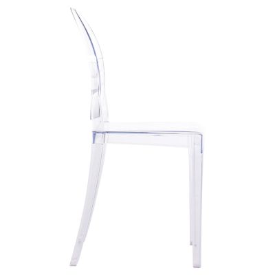 Стол акрил прозрачен Aramis HM0170 42,5x52x89,5 cm
