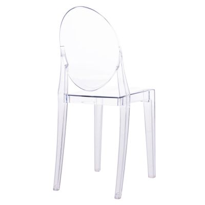 Стол акрил прозрачен Aramis HM0170 42,5x52x89,5 cm
