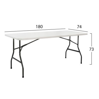 Table Catering-Conference HM5168 180x74x74 Foldable legs