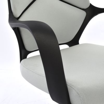 Conference chair HM1074.21 Grey and Black frame 64x60x94,5 cm