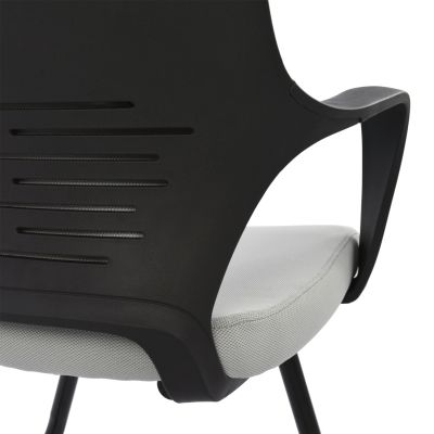 Conference chair HM1074.21 Grey and Black frame 64x60x94,5 cm