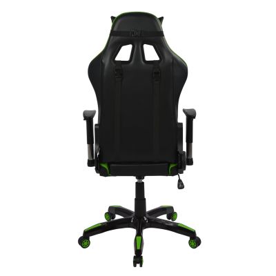 Office Gaming chair HM1056.03 Racing Black and Green PU 67x70x134 cm