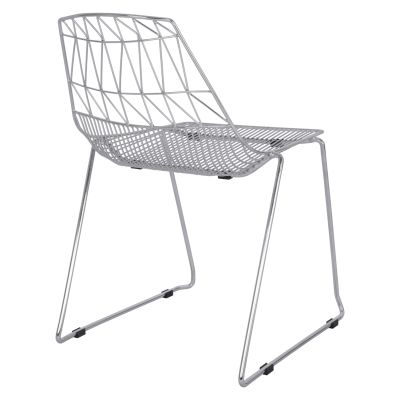Metallic chair Chromed Icarus HM8010.10 54x57x79cm