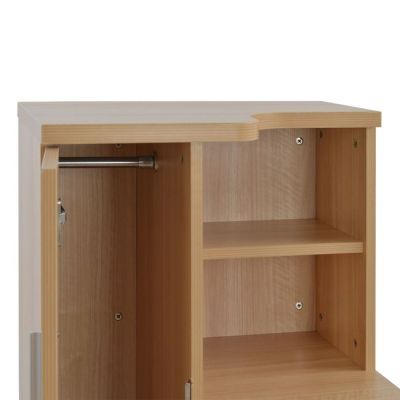 Професионален офис шкаф-гардероб цвят дъб HM2052.01L 60x46x120