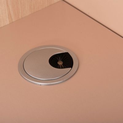 RECEPTION DESK DALTON HM2068.02 MELAMINE IN SONAMA-BEIGE 240x80x106Hcm.