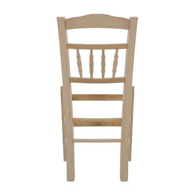 Traditional chair without color frame 41,5x44,5x88,5cm HM8466