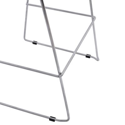 Бар стол металик HM5465.100 Lux цвят хром 57x56,5x107см