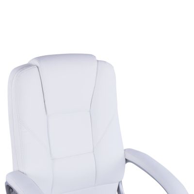 Visitor's chair with white PU Sora HM1144.02 63x67x112 cm