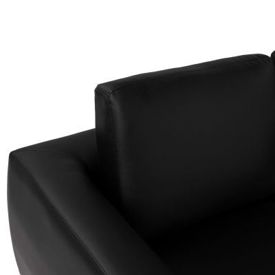 Фотьойл Kenzie HM3121.11 Черен PU 89x81x81 см