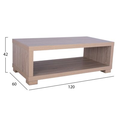 Холна маса SALEM HM2217.02 дъб сонама 120x60x42H
