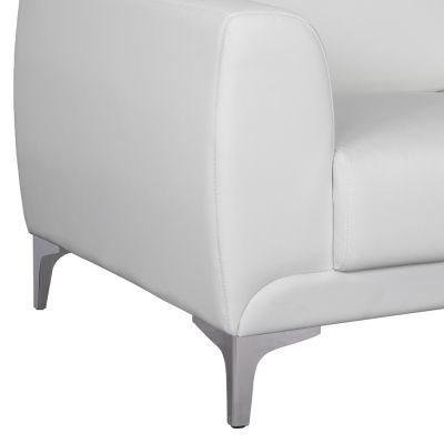 Armchair Kenzie HM3121.12 White PU 89x81x81 cm