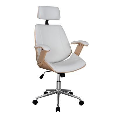 Manager's Office chair Superior Pro HM1109.02 Sonama-White 63x67x123 cm