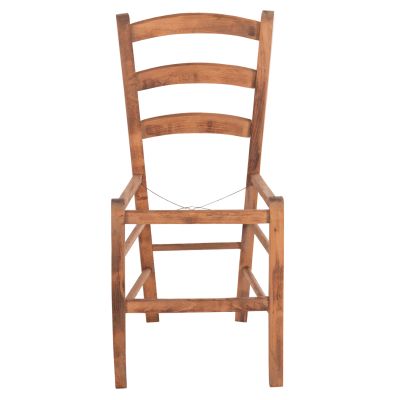 CHAIR PAROS HM5585.01 BEECH WOOD IMPREGNATED IN WALNUT COLOR 40x41x87Hcm.FRAME ONLY