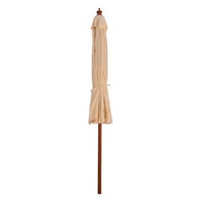 Professional umbrella 3m with wooden frame HM6020 Beige